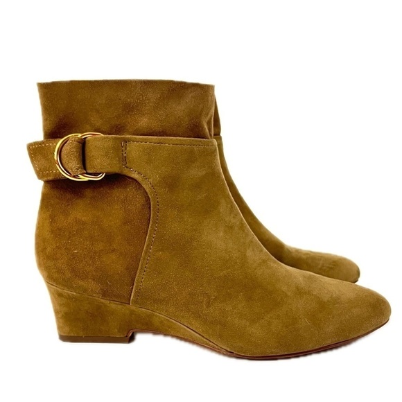 Nine West Jabali Brown Ankle Booties - Size 7.5 - Picture 2 of 10